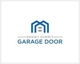 Snowy Summit Garage Door entry by Billahi