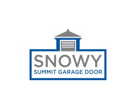 Snowy Summit Garage Door entry by Grapick