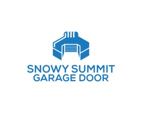 Snowy Summit Garage Door entry by Tun