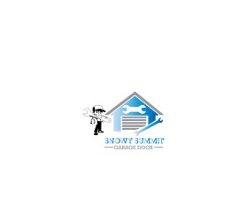 Snowy Summit Garage Door entry by Kawser480