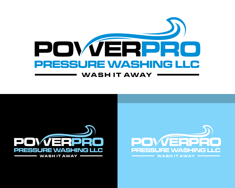 Logo Design for PowerPro Pressure Washing LLC