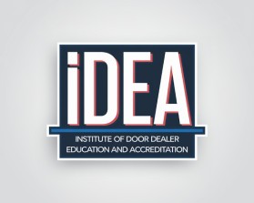 IDEA - Institute of Door Dealer Education and Accreditation - dooreducation.com entry by Rachel Klein