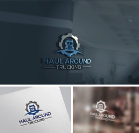 Haul Around Trucking entry by LogoAmr