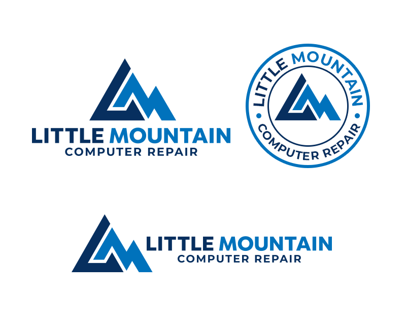 Logo Design for Little Mountain Computer Repair
