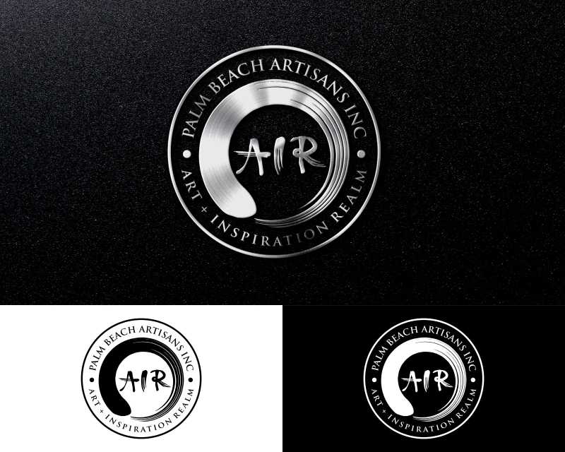 Logo Design for Palm Beach Artisans AIR ( Art + inspiration Realm)