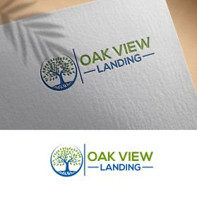 Oak View Landing entry by Design Rock
