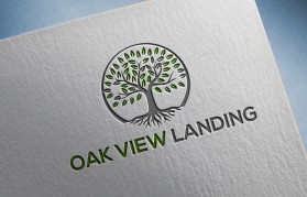 Oak View Landing entry by Design Rock