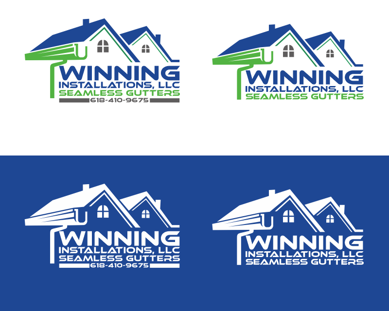 Logo Design for Winning Installations, LLC