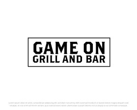 GAME ON GRILL AND BAR entry by Arif Fahmi