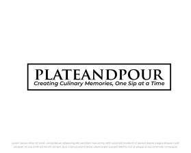 plateandpour (plate and/& pour) entry by FXF Creations