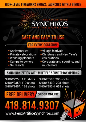 Synchros Fireworks entry by Unik Media