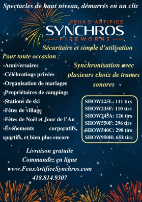 Synchros Fireworks entry by Zavi