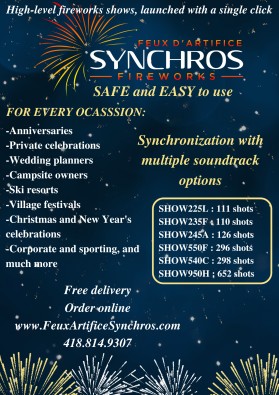 Synchros Fireworks entry by Zavi