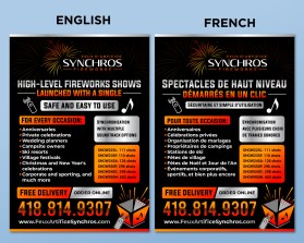 Synchros Fireworks entry by Unik Media