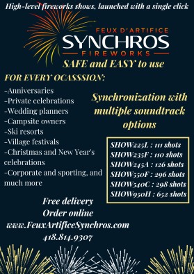 Synchros Fireworks entry by Zavi