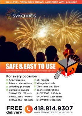 Synchros Fireworks entry by bayu_desain88
