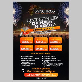 Synchros Fireworks entry by ongki_design