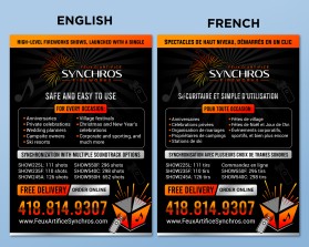 Synchros Fireworks entry by Unik Media