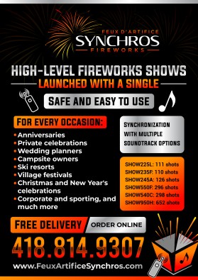 Synchros Fireworks entry by Unik Media