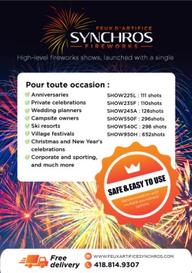 Synchros Fireworks entry by bayu_desain88
