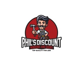 Phil's discount windows and doors entry by WOWIDEA99