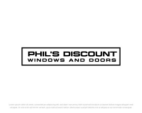 Phil's discount windows and doors entry by FXF Creations