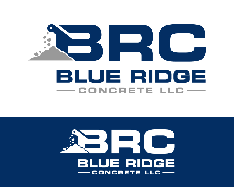 Logo Design for Blue Ridge Concrete LLC