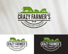 Crazy Farmer’s Technology Company entry by beckydsgn