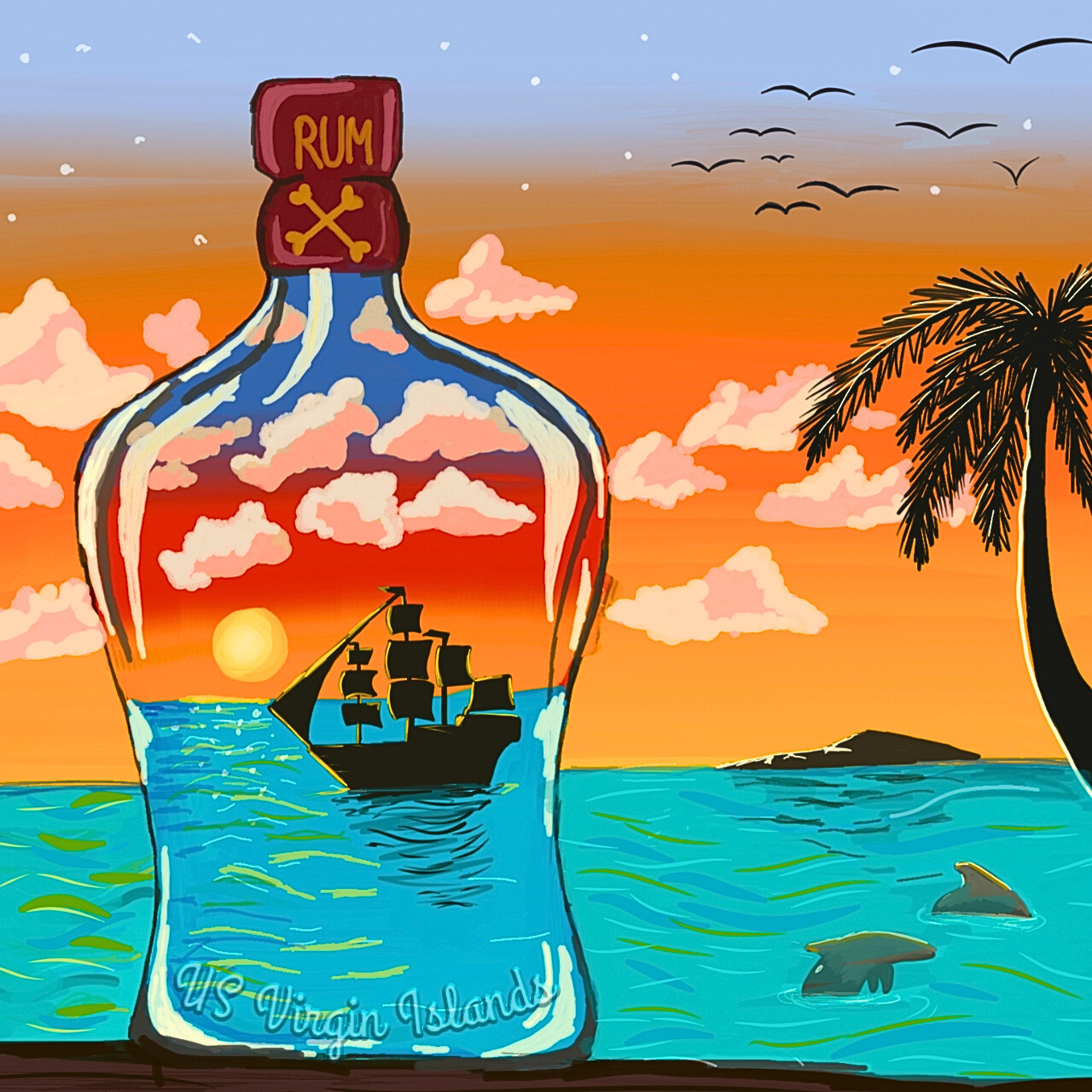Graphic Design for Duplicate this Painting Electronically