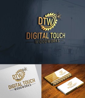 Winning entry: Digital Touch Woodworks entry by MuhammadR