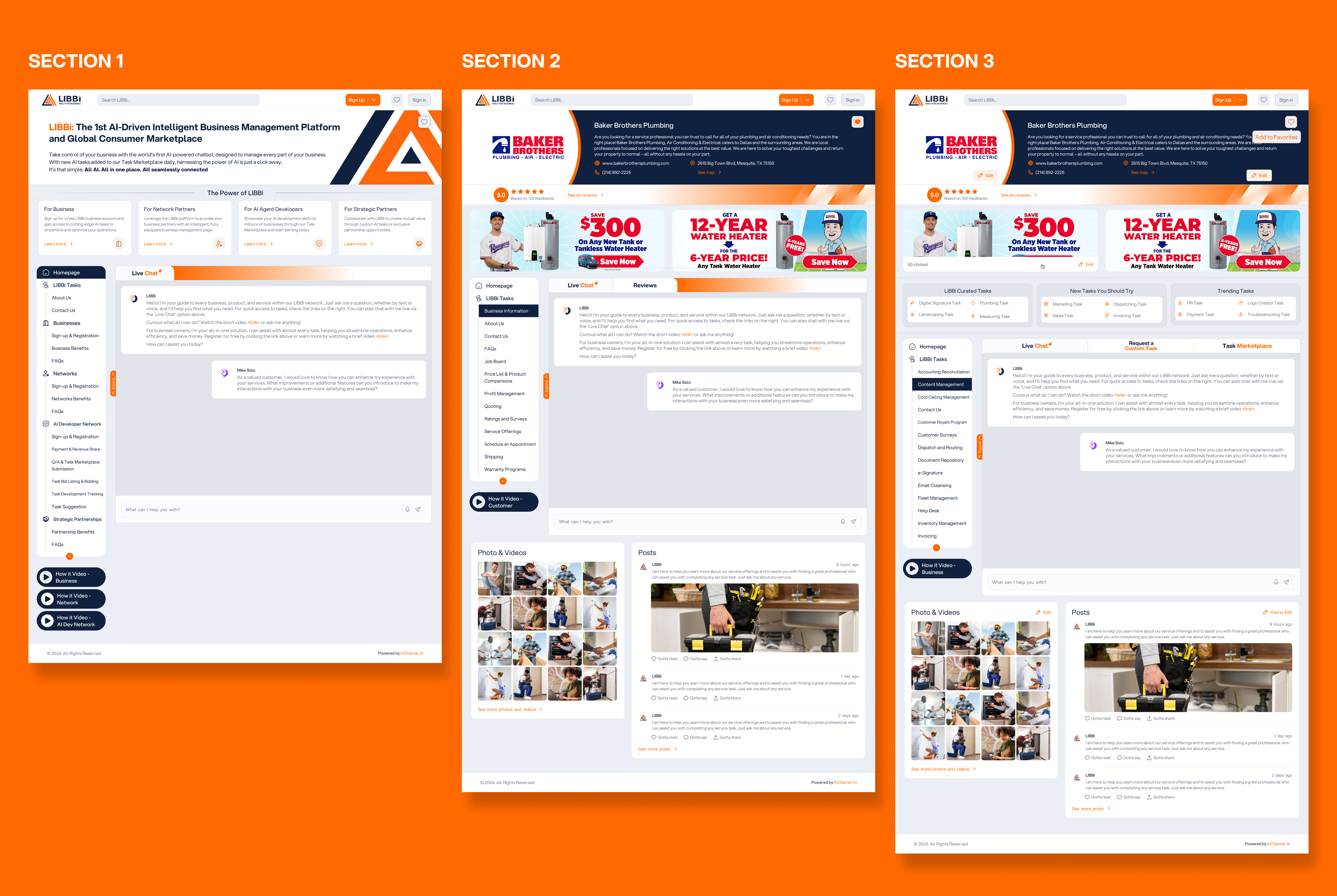 Web Design for libbi.co