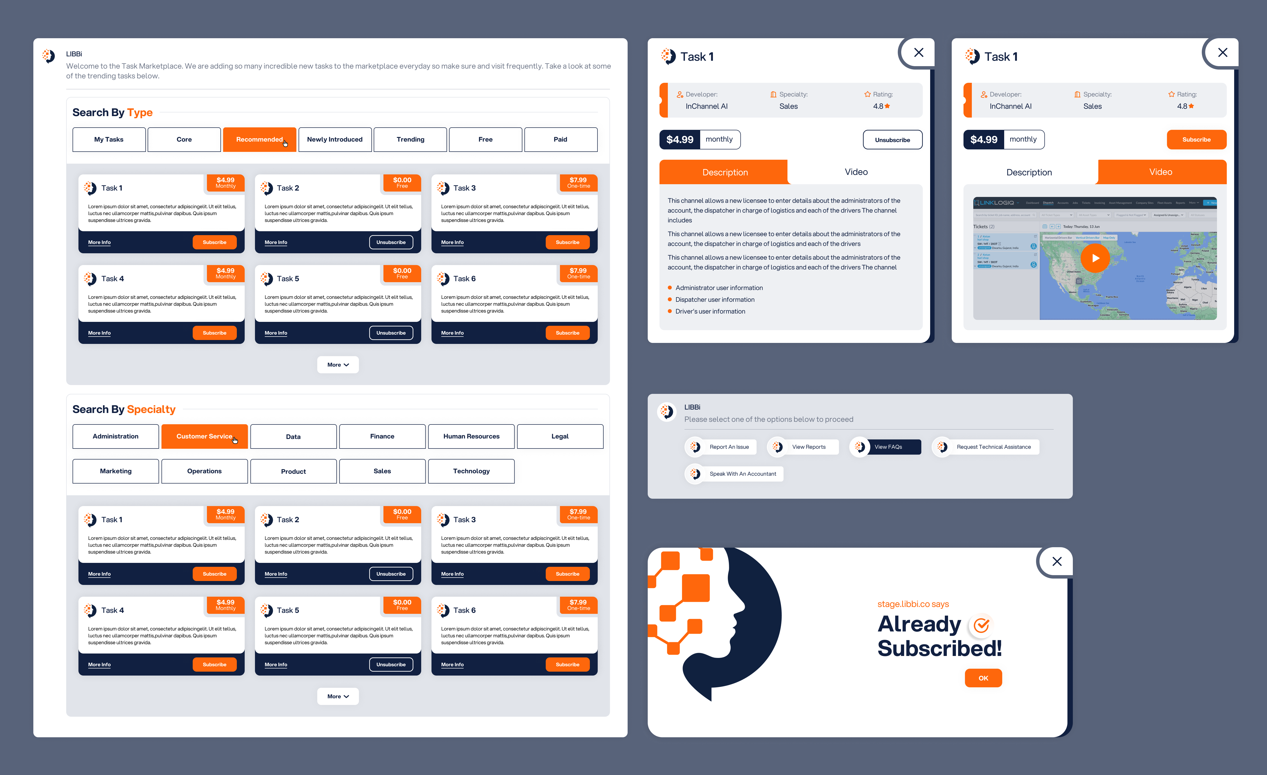 Graphic Design for Inchannel AI