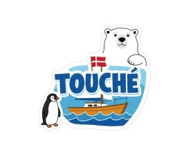 Design for decal to put on a boat and printed or embroidered on clothing entry by amdesigns