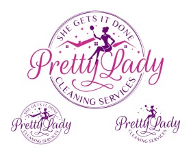 Winning entry: Pretty Lady Cleaning Services entry by Armchtrm