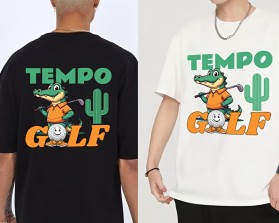 TEMPO GOLF TSHIRT DESIGN CONTEST entry by Cakrawala