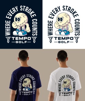 TEMPO GOLF TSHIRT DESIGN CONTEST entry by CHARRA HOUDA