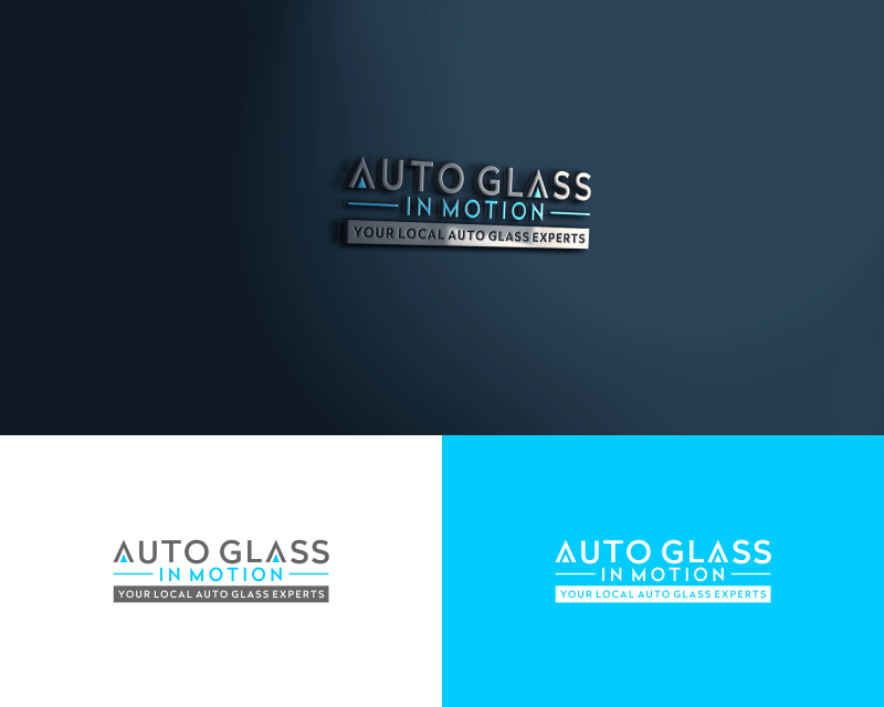 Logo Design for Auto Glass In Motion