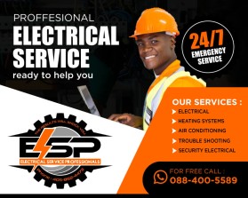 Electrical Service Professionals Logo Banner Refresh entry by Bayu Agung Mahendra