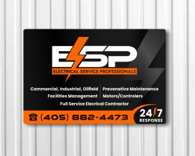 Electrical Service Professionals Logo Banner Refresh entry by Ari Muchtarom