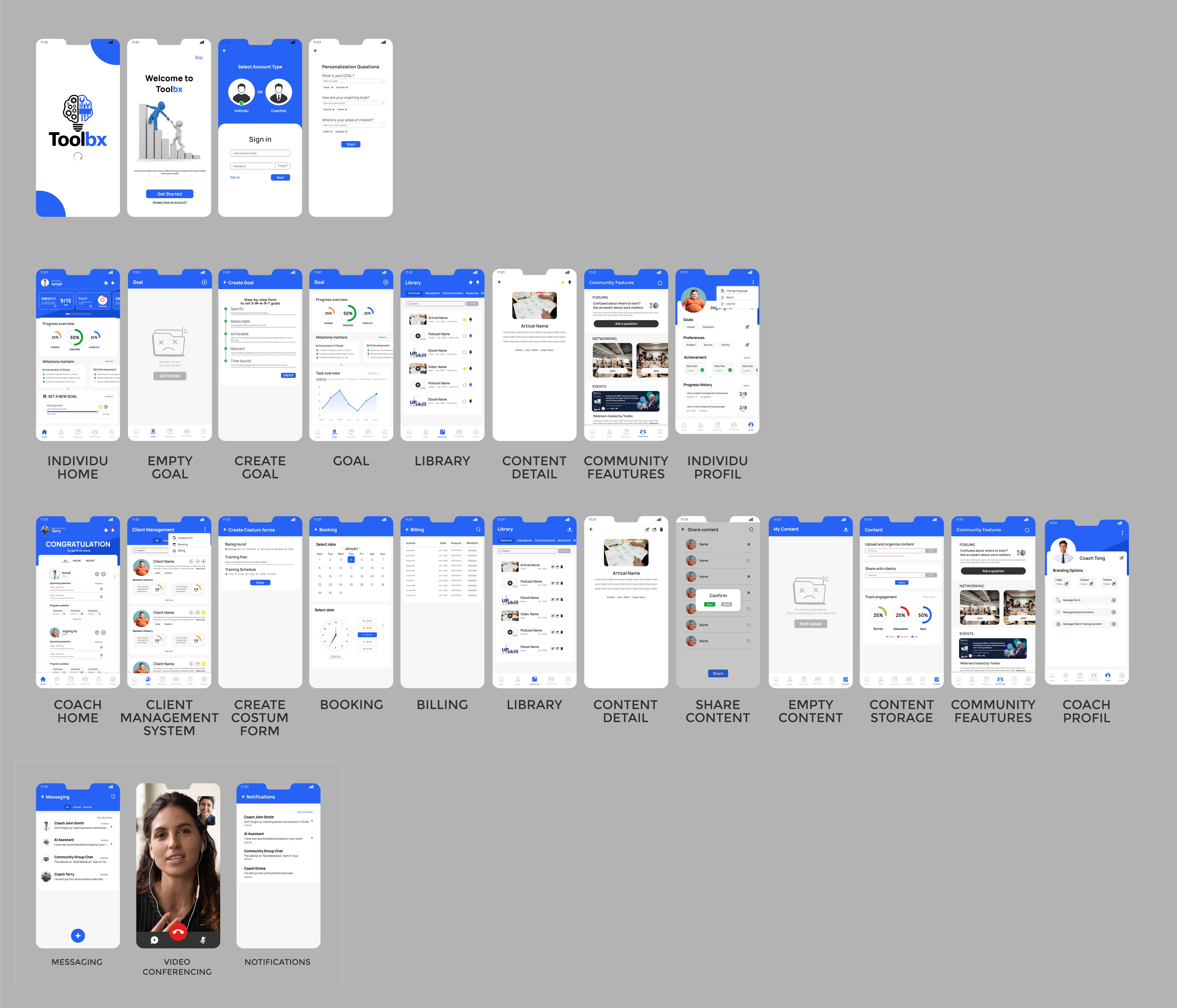 App Design for ToolBx