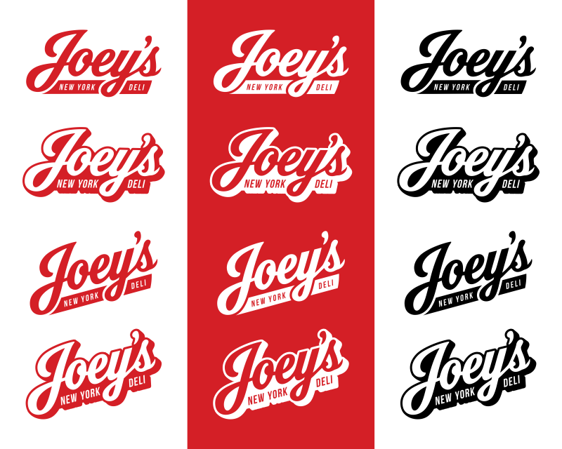 Logo Design for Joey's New York Deli