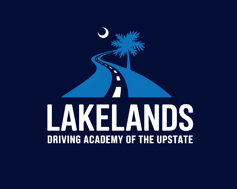 Logo Design for Lakelands Driving Academy of the Upstate