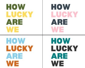 Color Design for words. entry by Farrukh Baig