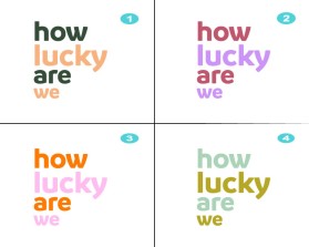 Color Design for words. entry by Kawser