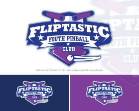 Fliptastic Youth Pinball Club entry by Wearfaust Graphik