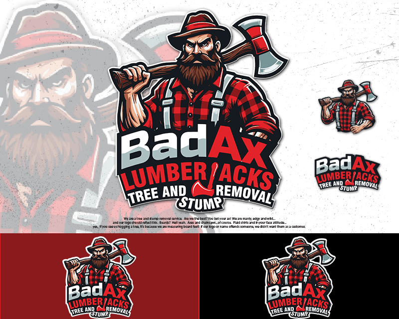 Logo Design for BadAx Lumberjacks