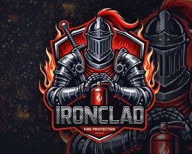 Ironclad Fire Protection entry by Wearfaust Graphik