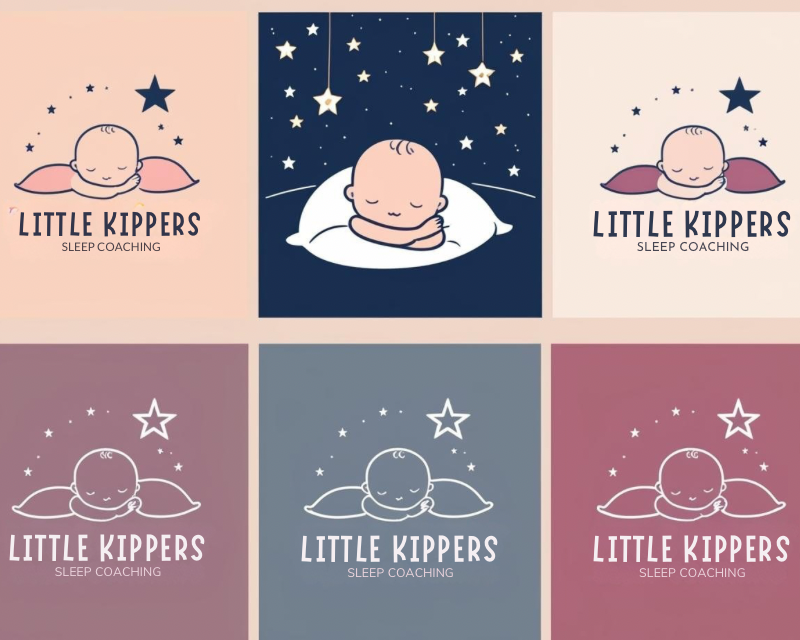 Logo Design for Little Kippers Sleep Coaching