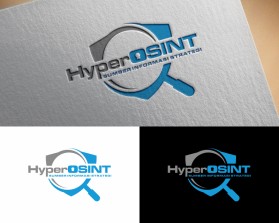 Logo for new company named HyperOSINT that work in investigative area entry by Bpo