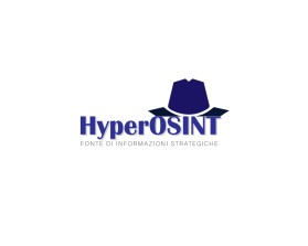 Logo for new company named HyperOSINT that work in investigative area entry by Reviza Vimala